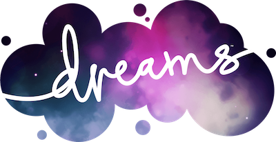 The logo for the video game Dreams.