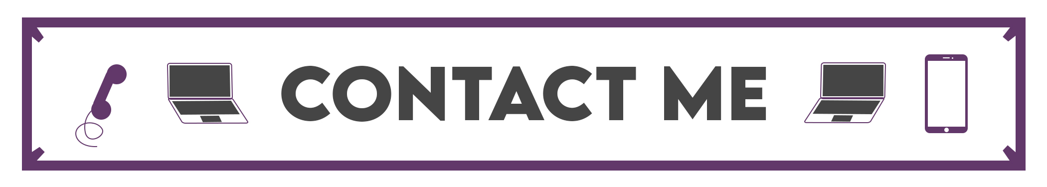image of contact me banner
